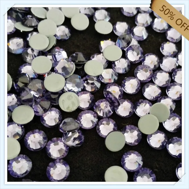 50% off high quality good customer command  ss16 4mm TANZANITE color  with  1440 pcs each pack ; for  garments  free shipping