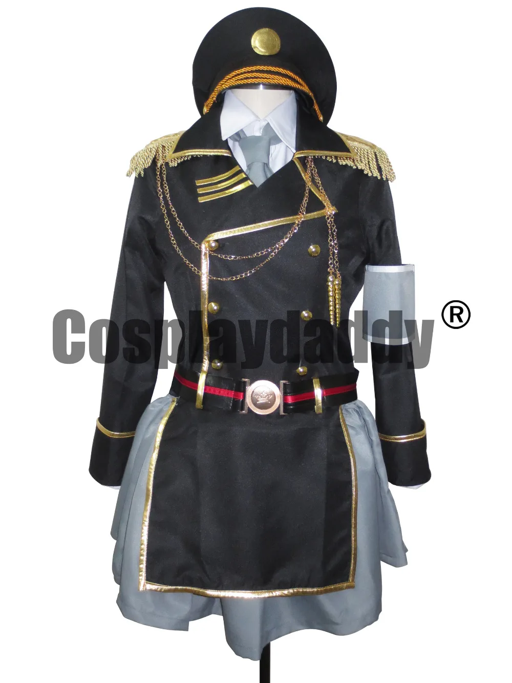 

Anime K Project Neko Spoon Military Uniform Suit Dress Cosplay Costume