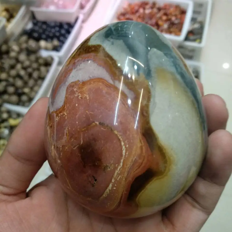 Natural Energy Stone Sea Stone Ancient Rock Specimen Egg-shaped