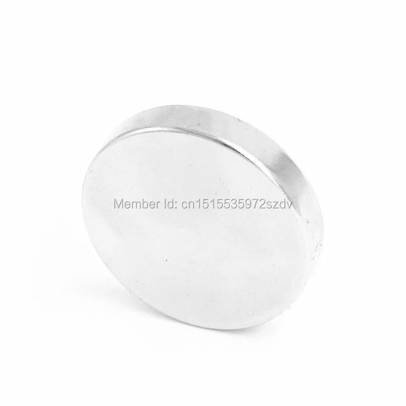 

10pcs Strong Round Dia 50mm x 3mm N35 Rare Earth Neodymium Magnet Art Craft Fridge 50x3mm