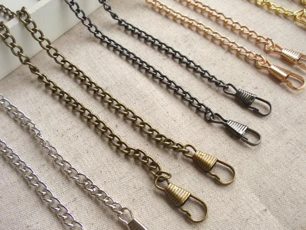 Bag Part Chains Coin Purse Locker Pattern Rope Handle Strap Supply Accessory Chain Metal Purse Handbag Chains China Factory