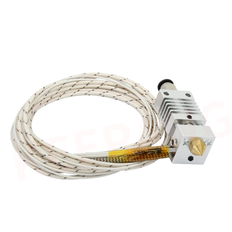 M6 12/24V 50W CR10 Hotend Extruder Long Distance V6 Extrusion J-head Heat Throat 1.75mm ugrade for CR-10 3D Printer Reprap Parts