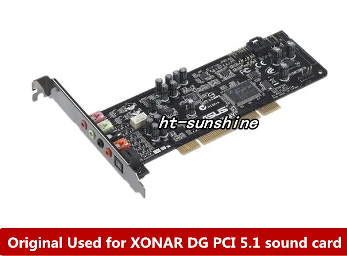 

Original Used for ASUS XONAR DG PCI 5.1 sound card support XP win7 win8 win10 with shipping