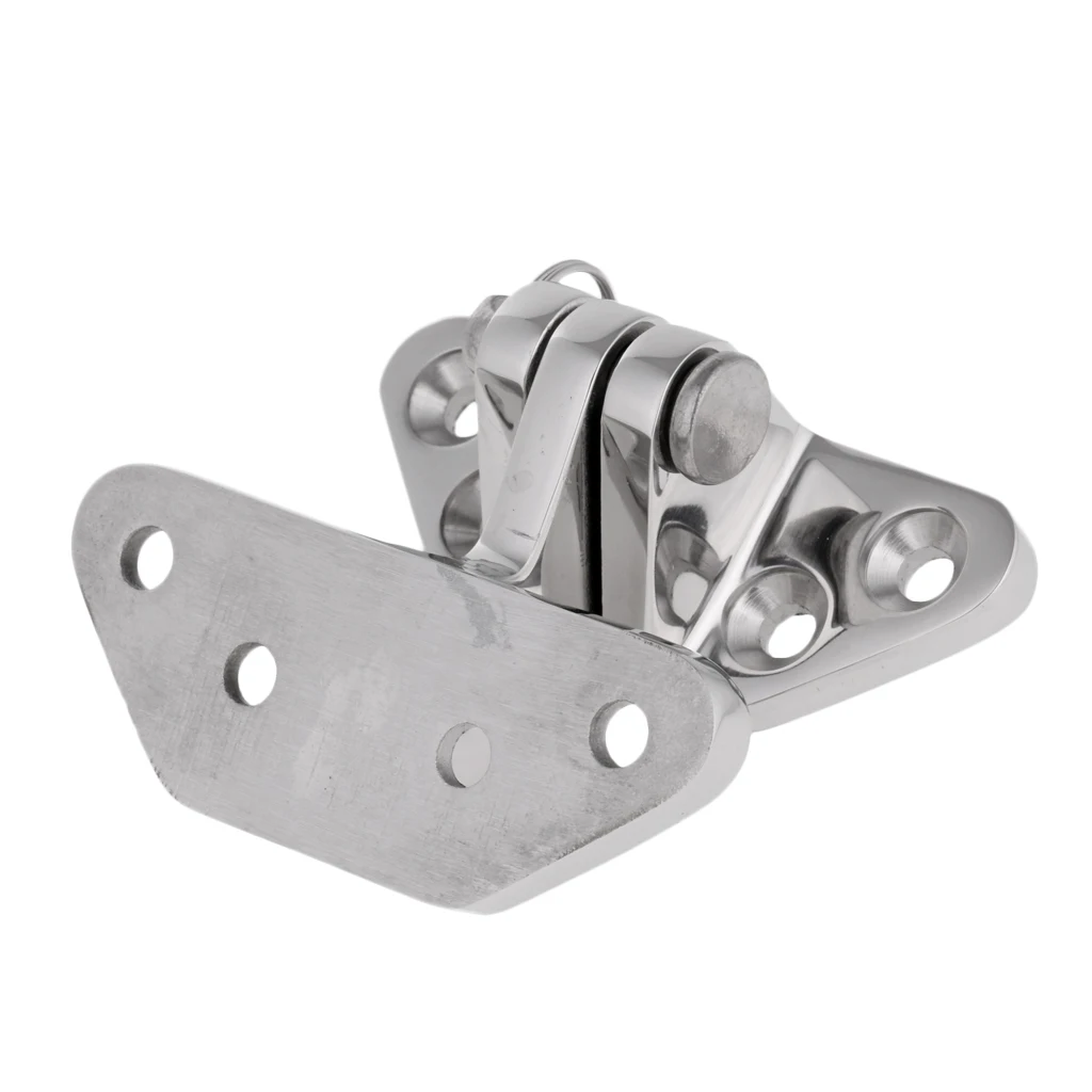 316 Stainless Steel Hatch Hinge with Removable Pin Marine Boat Hardware