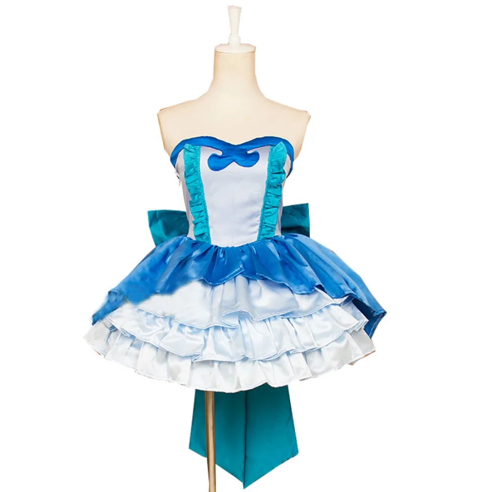 

2018 Anime! Mermaid Melody Pichi Pichi Pitch Hanon Hosho Gorgeous Uniform Cosplay Costume Party Lolita Dress