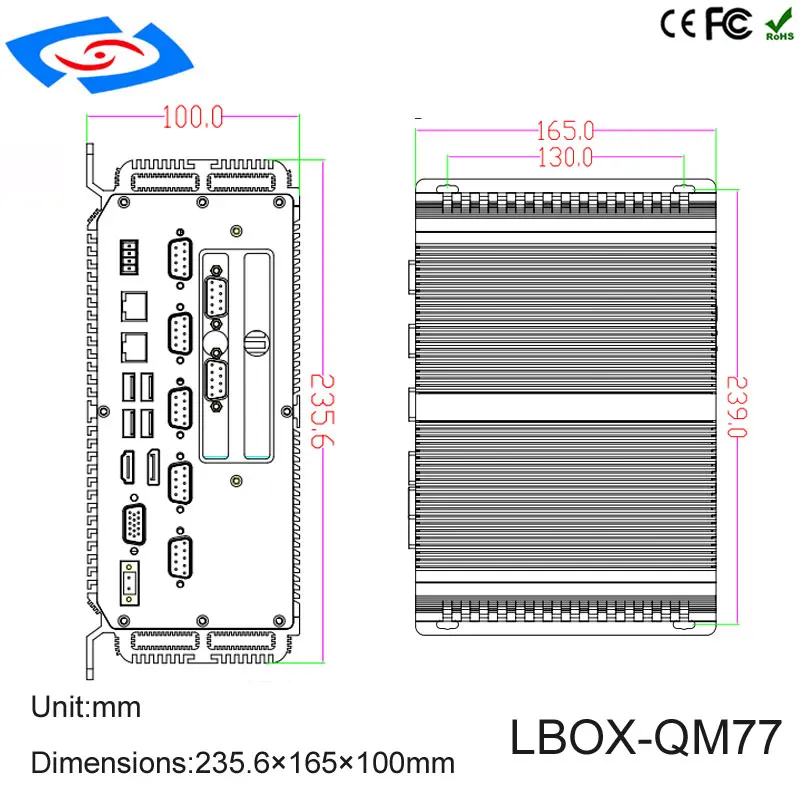 Fabrik Shop Niedrigen Preis Breiten Betriebs Temperatur-25-80 Grad Embedded-PC Mit WIFI/3G/ SIM Buchse Fanless Mini Industrielle PC