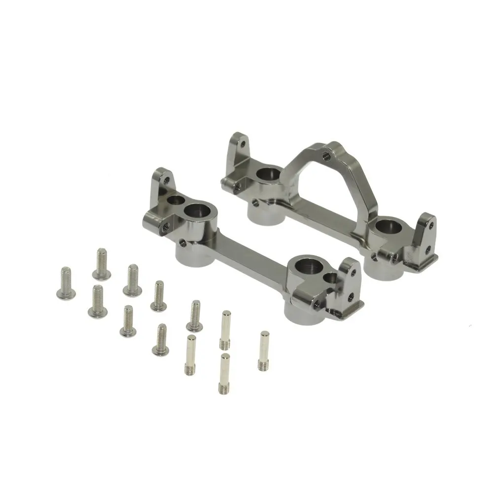 RC car 1/10 climbing car Alloy Front And Rear Bumper Mount For 1/10 Axial Scx10 Crawler SCX0026 90022 90035 Hopup Part