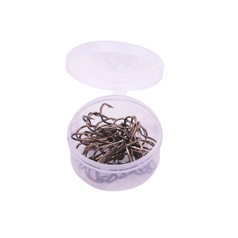 PRO BEROS 20pcs/lot Super Strong Explosion Hooks Sharp Hooks 2#-4#-6#-8#-10#  Fishing Tackle Fishhook Terminal Tackle