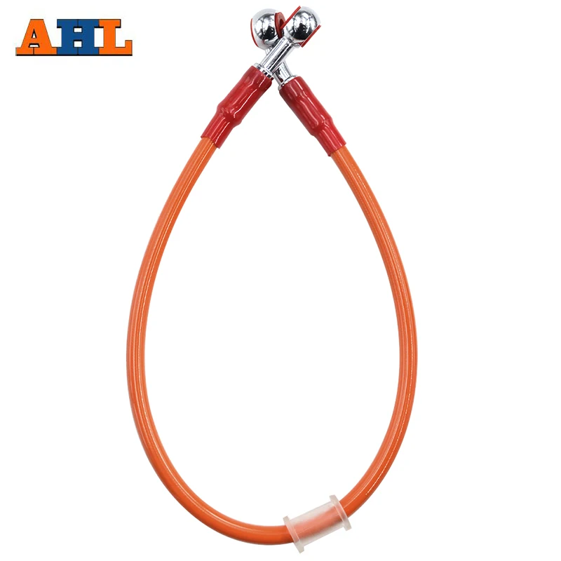 AHL Motorcycle 6 ColorS Dirt Bike Braided Steel Reinforce For Brake Line Cable Clutch Oil Hose Tube Pipe 95cm 100cm 110cm