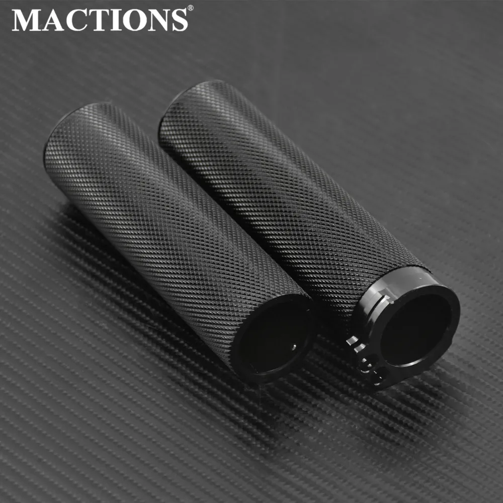 

Black Motorcycle Universal 1'' 25mm Handle Grips Handlebar CNC For Harley Sportster For Honda For Kawasaki For Yamaha For Suzuki