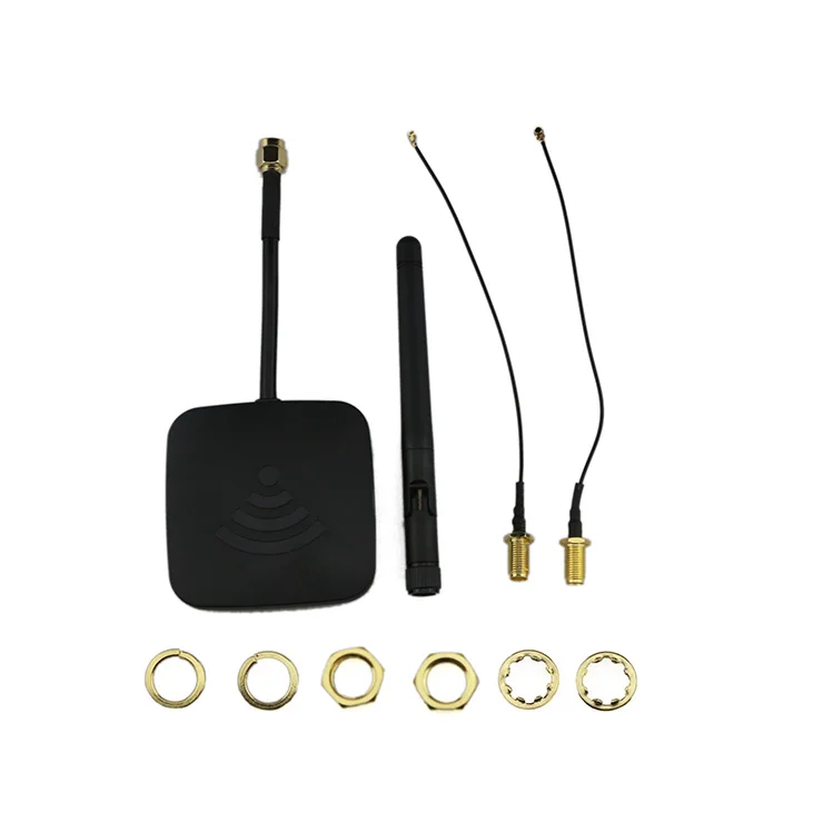 5.8Ghz 14dBi Panel Gain Antenna and 2.4GHz 3dBi Antenna Kit For Hubsan X4 H501S H502S H107D+ RC Quadcopter Accessories