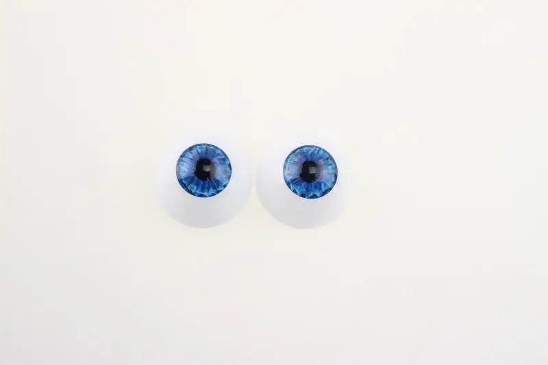 Retail Wholesale 20mm 22mm 24mm High-grade Acrylic Eyes for DIY Silicone Reborn Baby Doll Eyes Accessories Doll Toy for Children