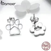 Sterling Silver Animal Paw Earrings #6