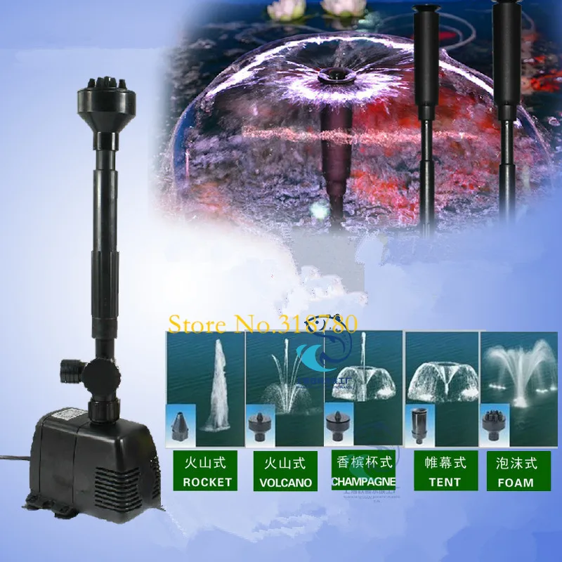 600 -1000L/H SUNSUN Garden Pond Water Fountain Pump Aquarium Fish Tank Submersible Pump Sump Waterfall