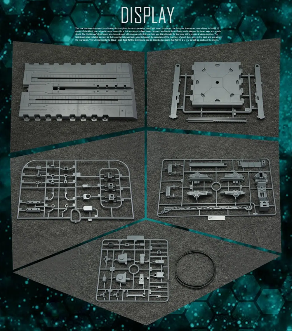 DM model commom Launch Base for MG 1/100 HG 1/144 model