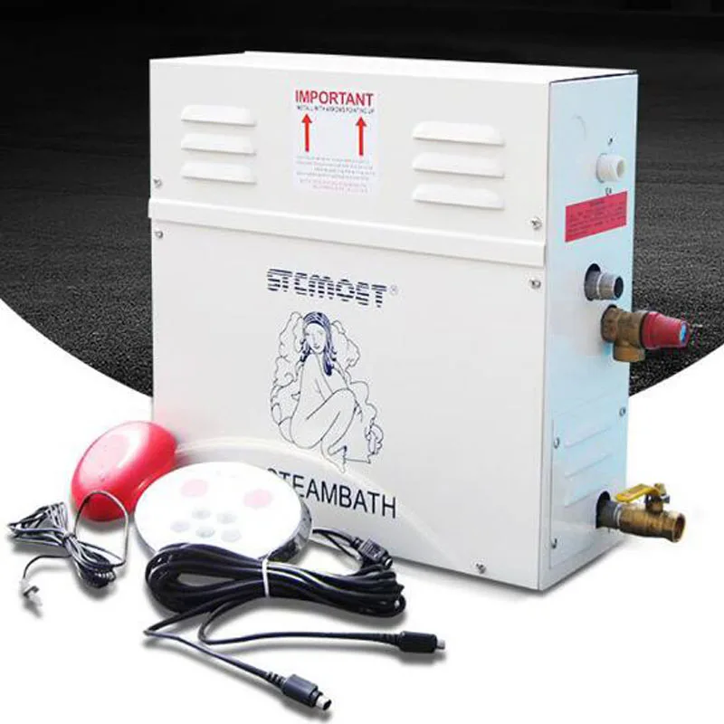 6KW Steam ครัวเรือนไอน้ำซาวน่าแห้ง Stream เตาเปียกไอน้ำ Steamer ดิจิตอล Controller ST-60