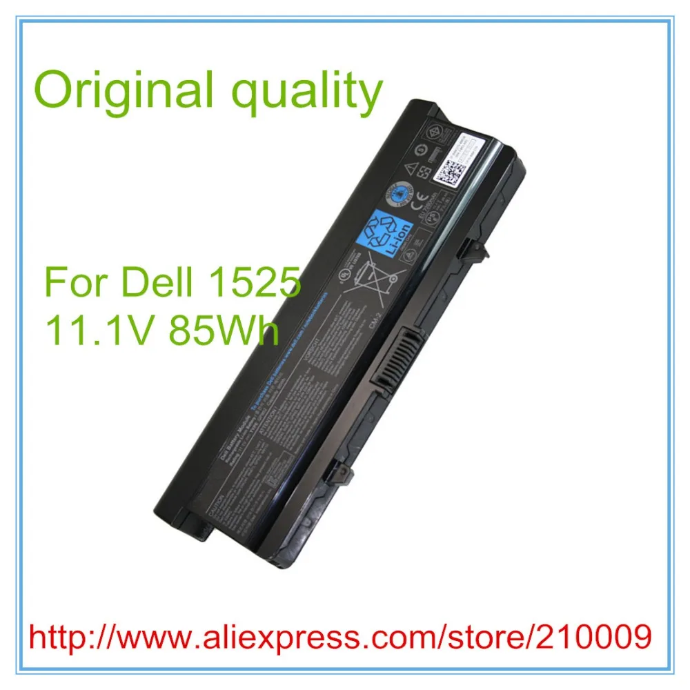 

85WH Original Laptop Battery for 1545 1525 1526 GP952 M911G X284G RU586 GW252 1X511 2H660 2J245 RN873