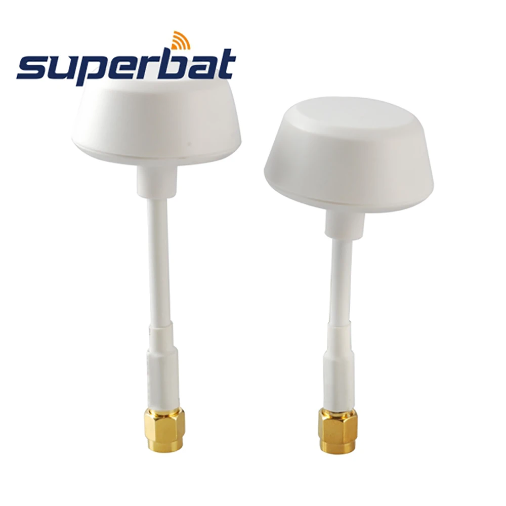 Superbat 3dBi Dual Band 2.4GHz 5.8Ghz WiFi Antenna Receive&Transmit RP-SMA Male Connector for Equipment Remote Control Toy