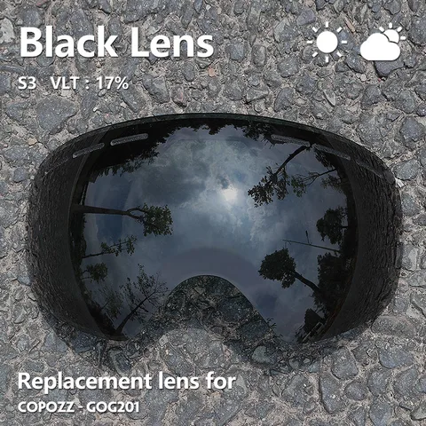 COPOZZ Sunny Cloudy Lens для лыжных очков GOG-201