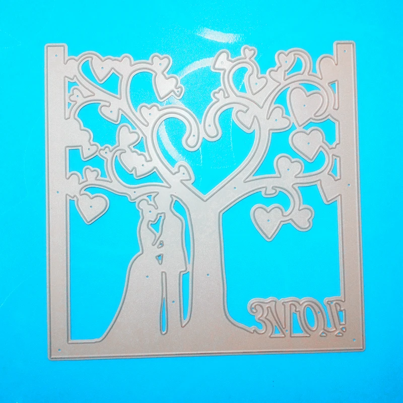 

YINISE Metal Cutting Dies For Scrapbooking Stencils Wedding DIY PAPER Album Cards MAKING Embossing Folder Die Cut Template