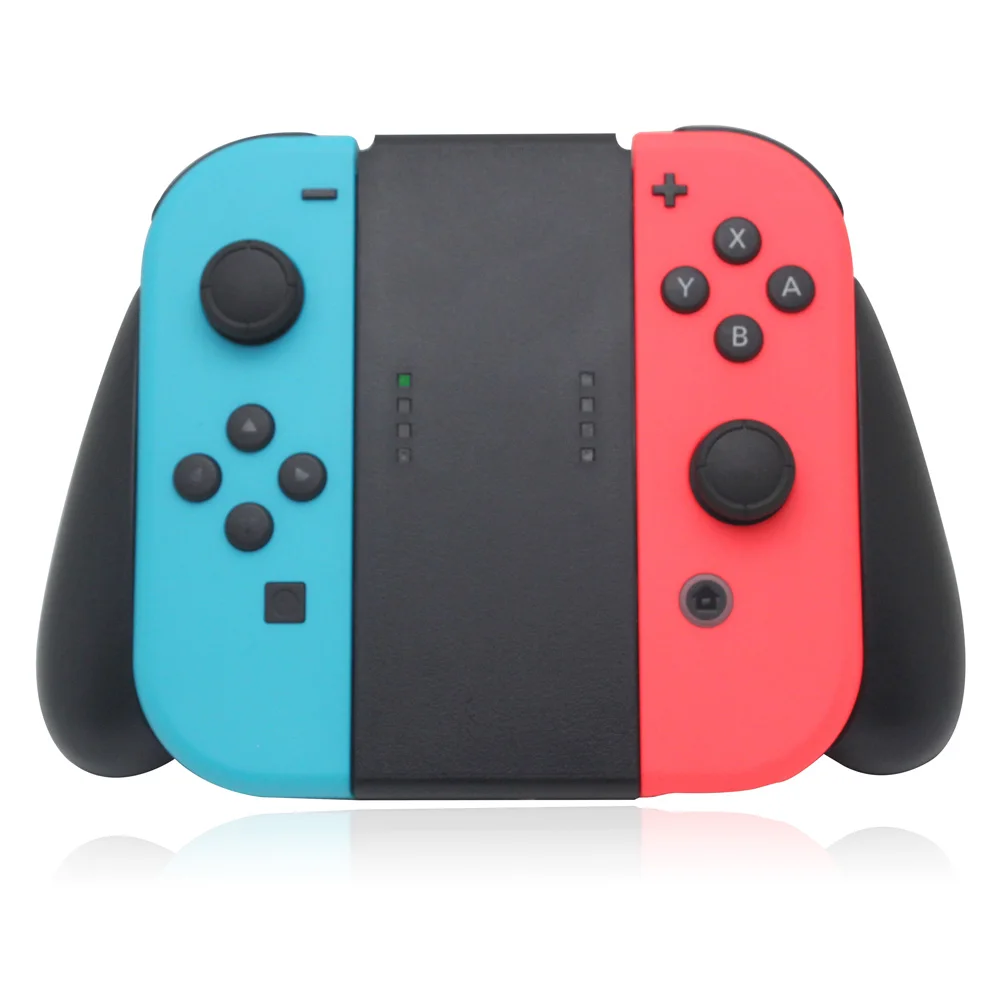 Xunbeifang-Soporte de mango de agarre, cargador de plástico para s-witch, j-o-y-con