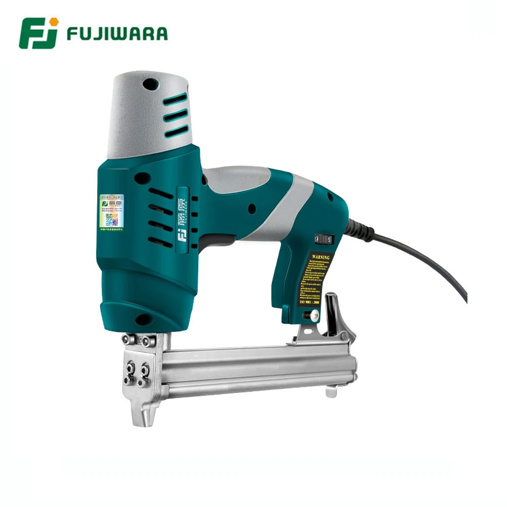 FUJIWARA Electric Nail Gun Single-use/Double-use Nail Stapler 422J Nails F30 Straight Nail Gun Woodworking Tools