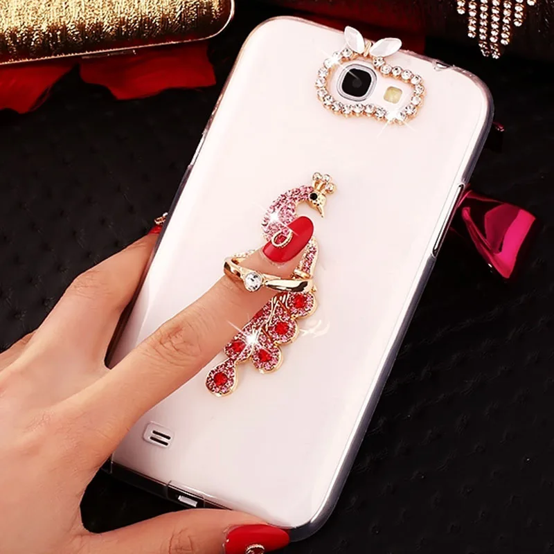 Soft TPU Case For Samsung Galaxy S8 Plus S9 Silicone Cover J2 J5 J7 Prime Luxury Glitter Ring Stand Holder Phone Case A5 A7 2017