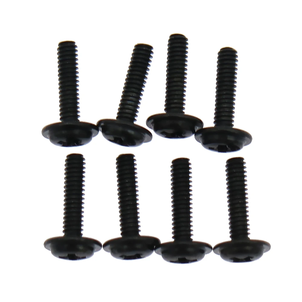 RCAWD 8PCS Dish Headband Mediated M2*8mm Screws For RC Hobby Model Car 1-12 Wltoys 12428 FY03 Hopup Spare Toy Parts