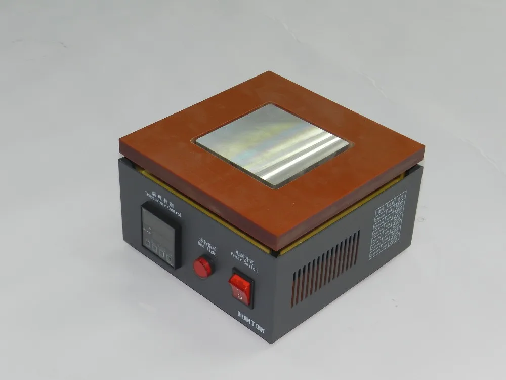 A placa quente eletrônica de honton pré-aquece a estação 200x200mm de digitas para o aquecimento smd do pwb conduziu a lâmpada desoldering 110v/220v