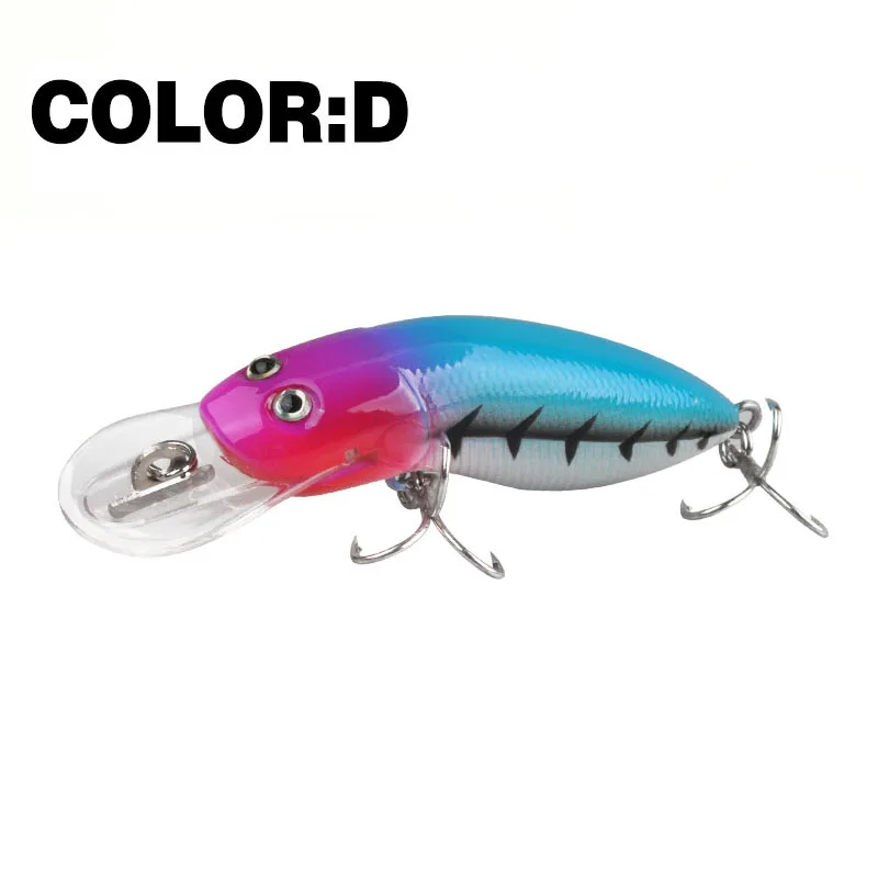 Mr.Charles MR39S  lure , 70mm/9.3g high quality minnow hard bait 0-1.0M Floating 3D Eyes Fishing Tackle