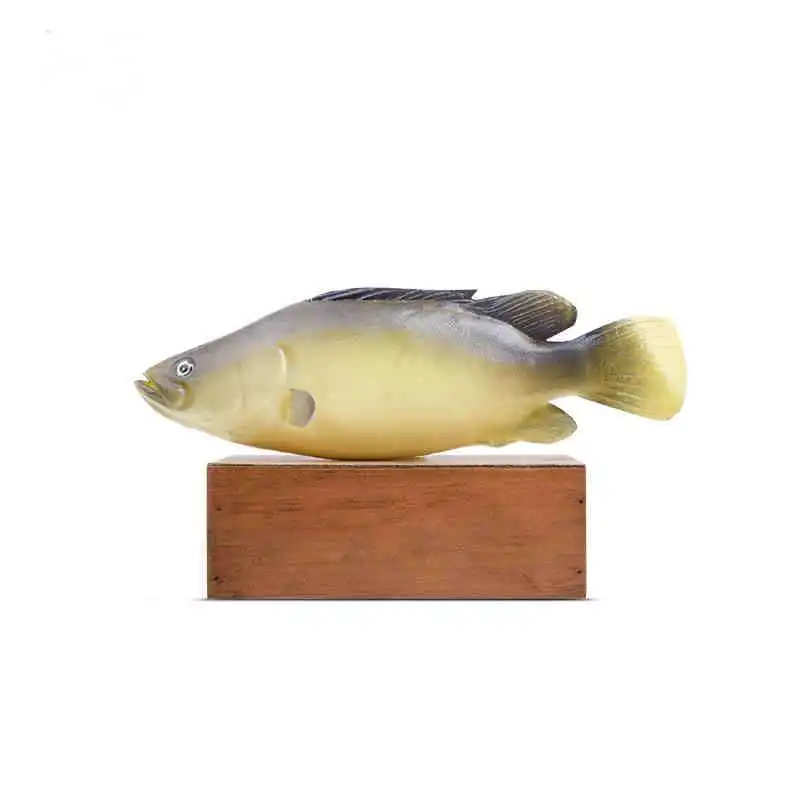 Simulated Fake Yellow Simulation Fish Model Pu Small Flower Hotel Kitchen Decorative Aquarium Museum Early Finished Goods 2021