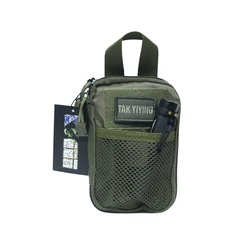 TAK YIYING Molle hunting Medical First Aid Hunting Pouch Travel Pocket Organizer EDC Pouch Bag  Nylon