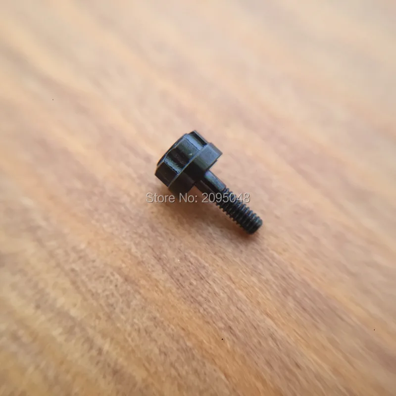 6 prongs black watch bezel screw for IWC INGENIEUR FAMILY 45mm-46mm watch case/bezels micro screw watch parts IW379602