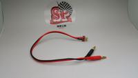 2PCS RC Connector Cable T plug Deans Connector to Banana 30mm for IMAX B6 B6AC B8 Chargers