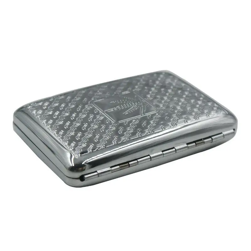 Metal alloy cigarette case can put 16 cigarettes Aluminium alloy cigarette box