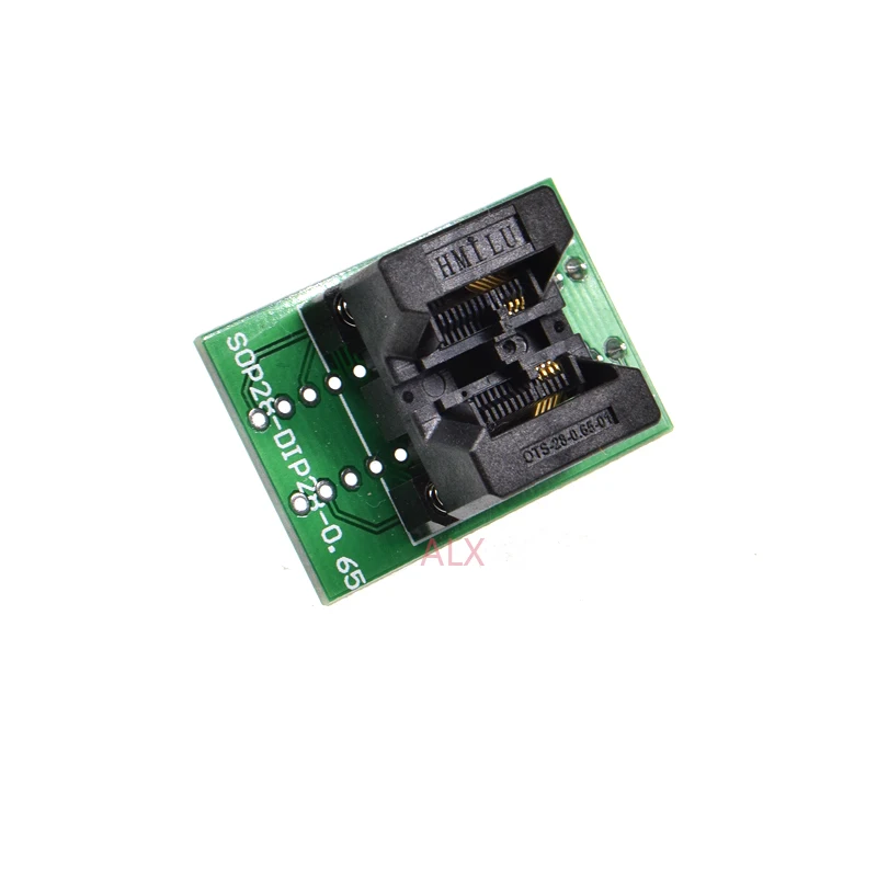 1 pz SSOP8 TSSOP8 a DIP8 presa adattatore programmatore TSSOP a DIP convertitore chip di prova IC per passo 0.65MM