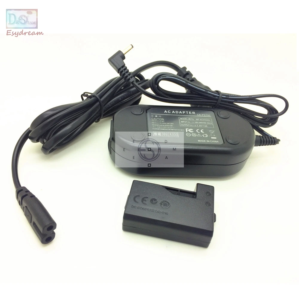 Camera AC Power Adapter Kit for Canon Rebel T100 T6 T5 T3 Kiss X90 X80 X70 X50 Replace ACK-E10 DR-E10 LP-E10