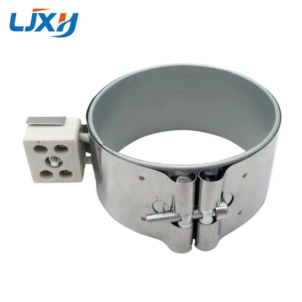 LJXH 100x30mm/40mm/45mm/50mm/55mm Ceramic Band Heater Electric Element Stainless Steel AC220V110V380V 260W/350W/400W/450W/480W