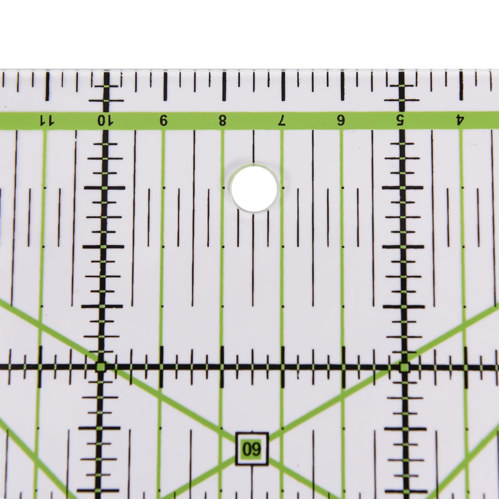 1pc Transparent Quilting Patchwork Ruler Cutting Tool Tailor