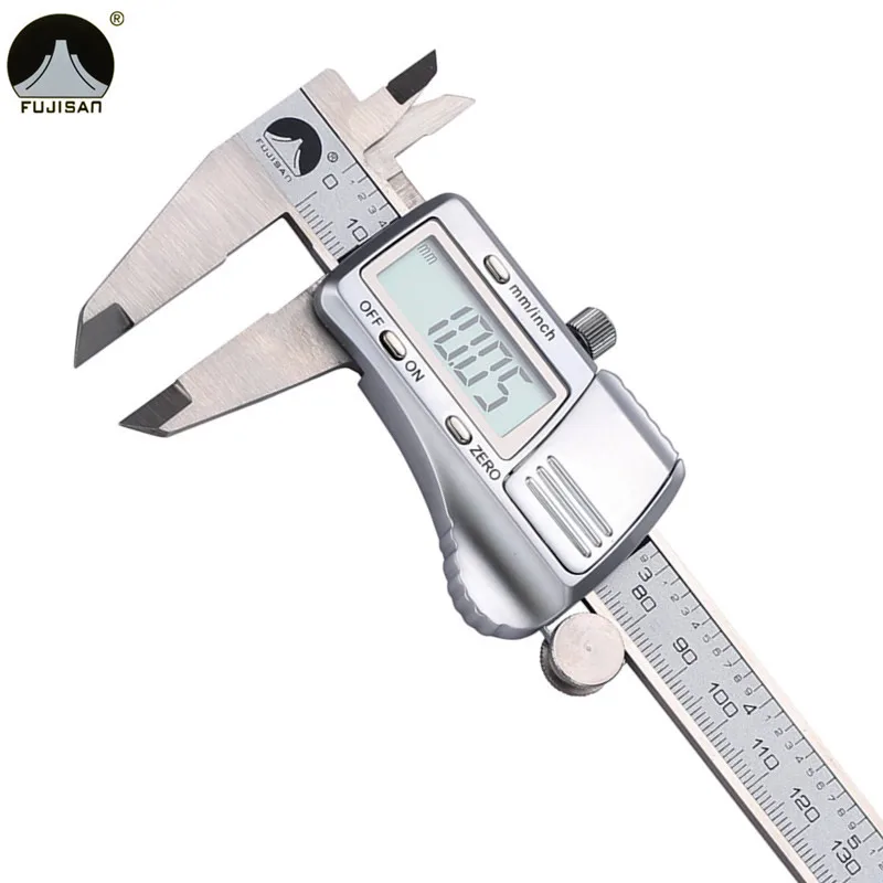 FUJISAN Digital Vernier Calipers 0-150mm/0.01 Stainless Steel Micrometer Gauge Electronic Measurement Instruments