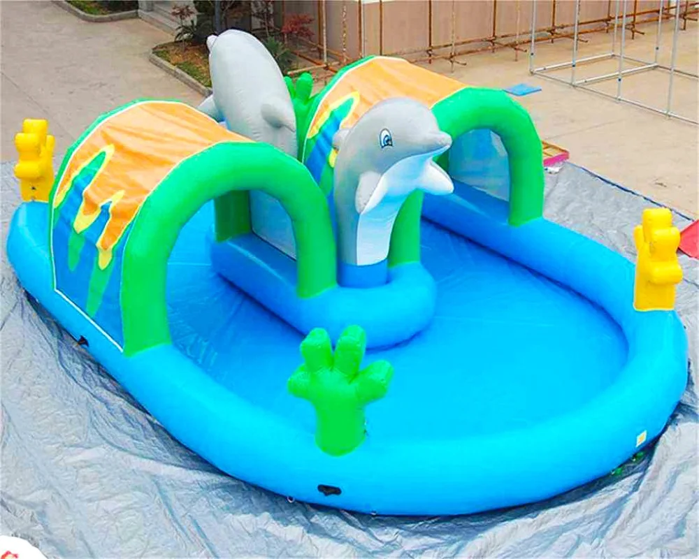 Children's Playground Inflatable Pool Games | Outdoor Large Combination | Safe And Durable | Suitable For Parties And Events