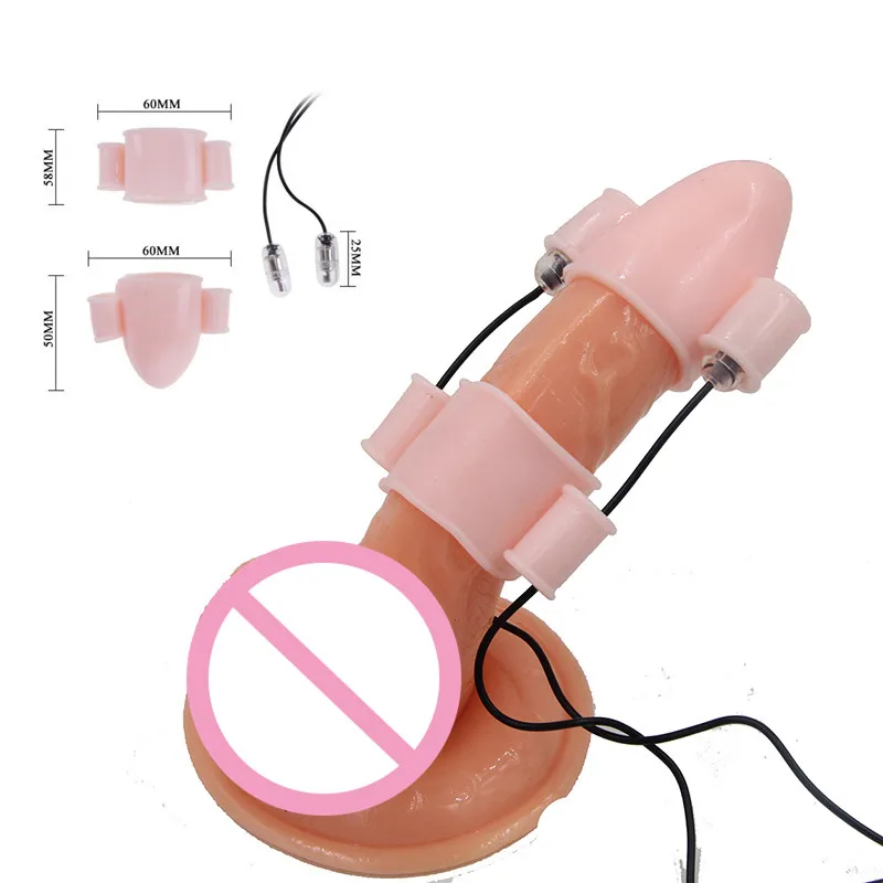 Male Masturbation Glans Penis Stimulation Massager Adult Sex Toys For Men Dual Motors Penis Sleeves Cock Sex Products Shop