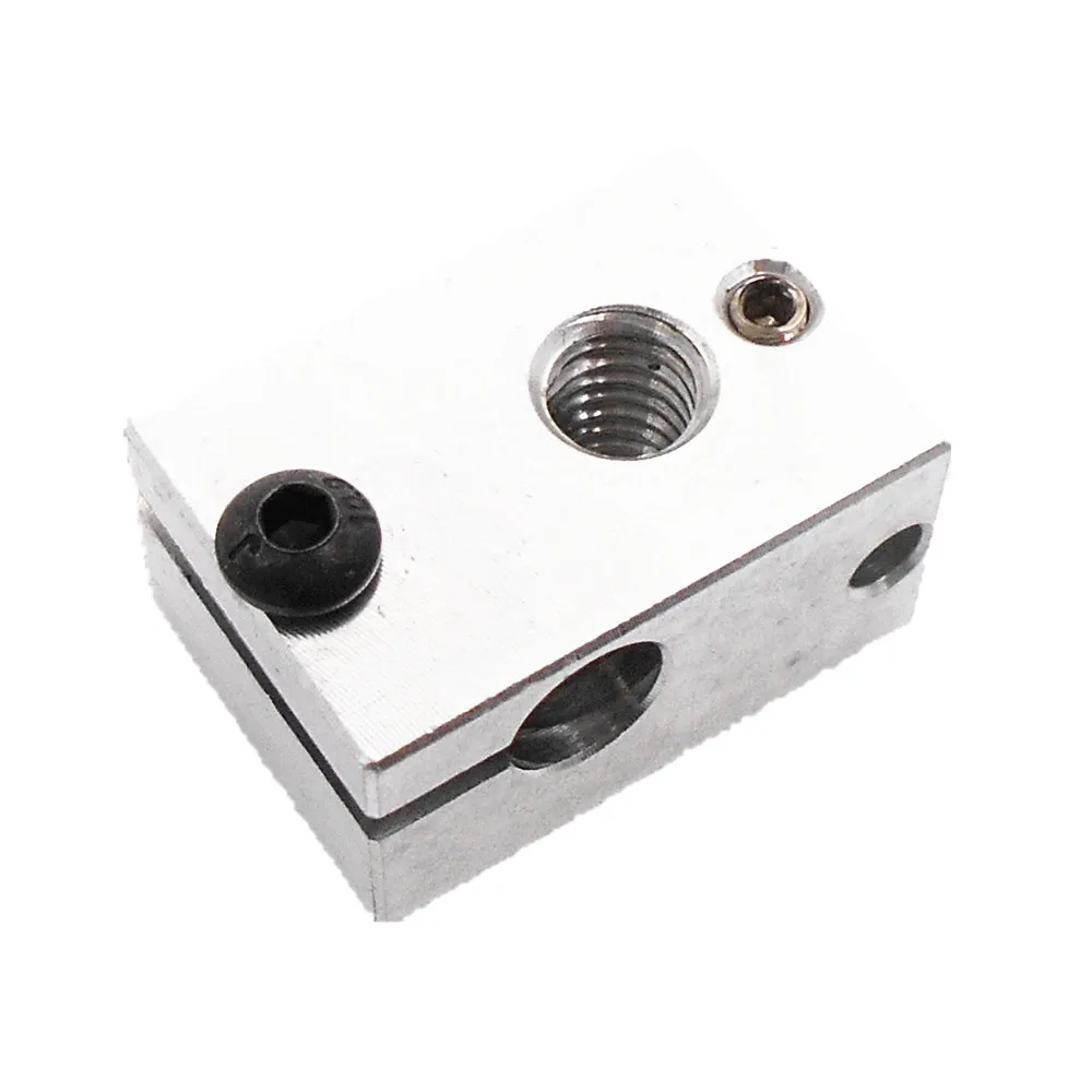 

Аксессуары для 3D-принтера DuoWeiSi E3DV6, Алюминиевые блоки, силиконовая втулка, защита от ожогов при высокой температуре