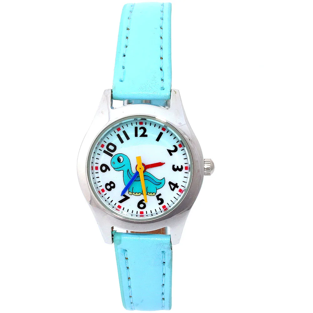 جديد أزياء الأطفال ووتش الصبي الفتيات الجلود حزام ساعة اليد طالب عارضة الكوارتز ووتش للأطفال جميل الكرتون ووتش ساعة