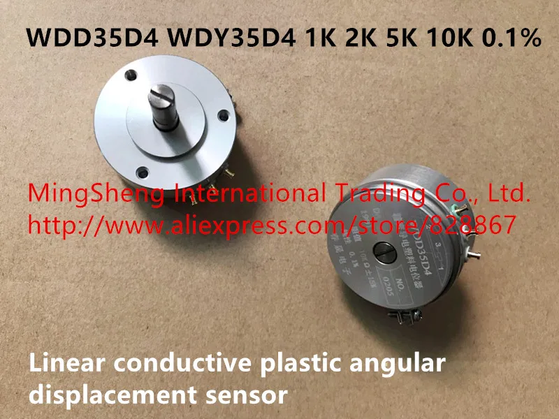 

Original new 100% WDD35D4 WDY35D4 1K 2K 5K 10K 0.1% linear conductive plastic angular displacement sensor (SWITCH)