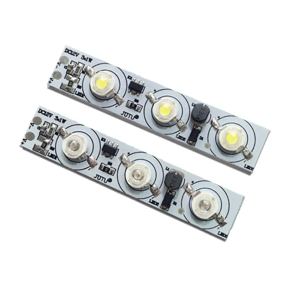 DC12V Driverless 3W 9W led Lamp Light Warm Cool White Red Green Blue Yellow Lighting Accessories For Battery Lighting Solar Car