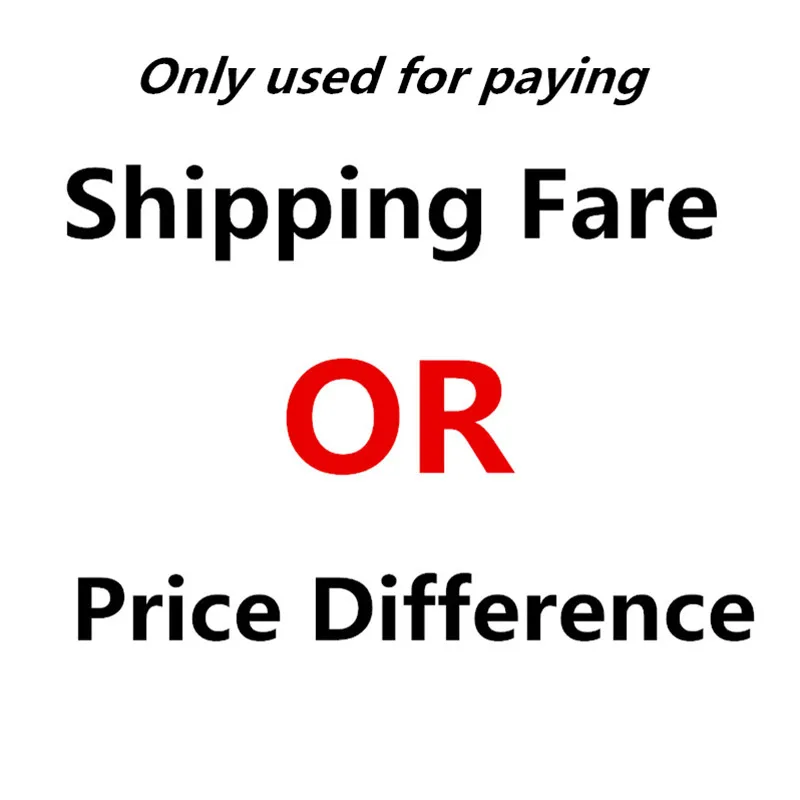 

Only used for paying Shipping Fare or Price Difference