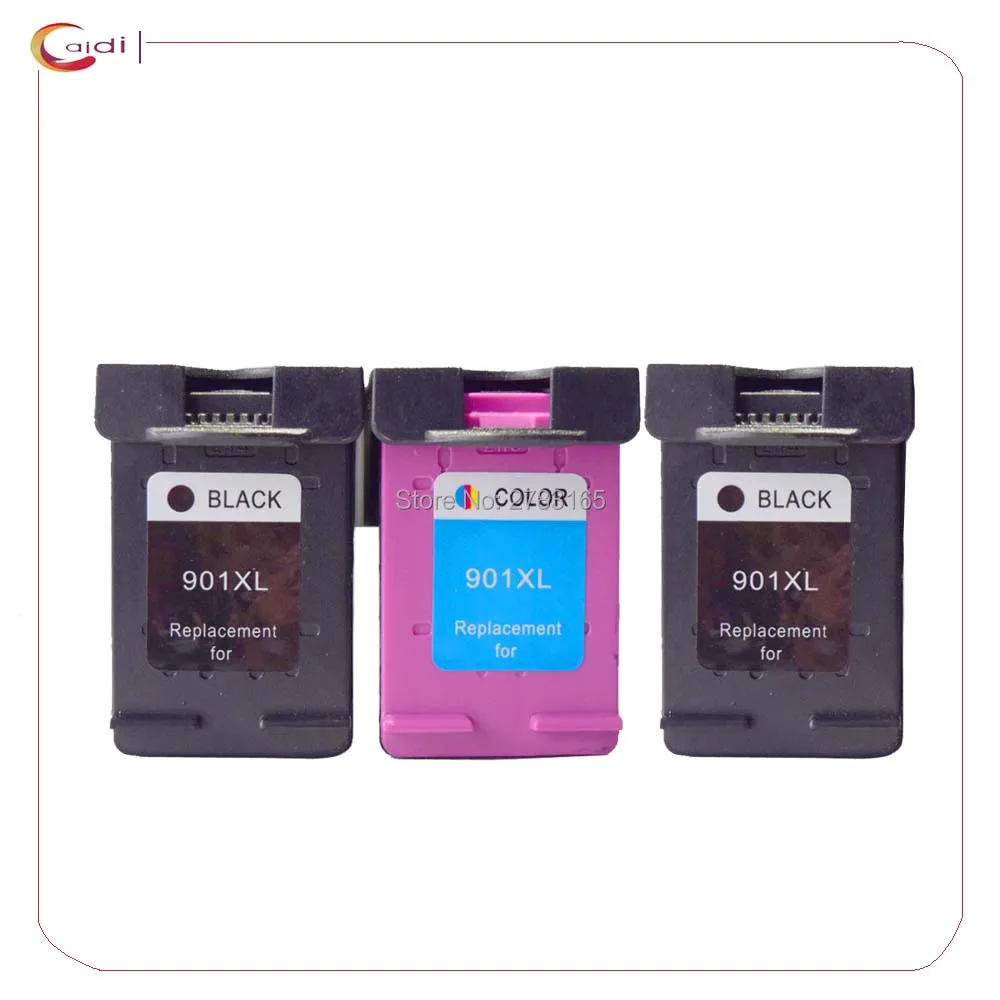 

3PCS Compatible HP 901XL Ink Cartridge for HP 901 for HP 4500 J4580 J4550 J4540 Wireless J4680 J4524 J4535 J4585 J4624 J4660