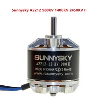 1pcs Sunnysky A2212 980KV 1400KV 2450KV II Brushless Motor Self-lock Screw-CW/CCW For Diy Racing drone Quadcopter RC Airplane