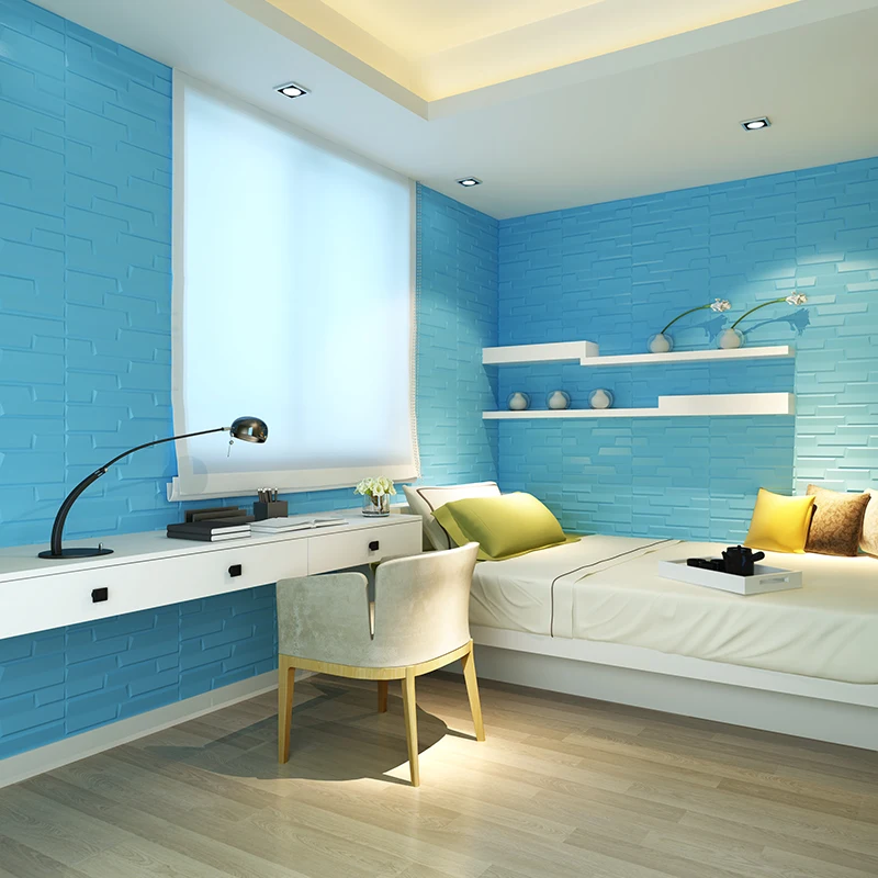 70*77 cm Auto-adesivo criativo do tijolo da parede 3d papel de parede sala quarto decorativa simulação macio à prova d' água adesivo